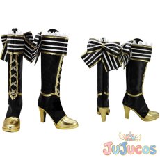 画像1: 矢澤にこ　カフェメイド編　覚醒後　コスプレ靴　ラブライブ! School idol project　コスプレブーツ　JUJUcosplay (1)