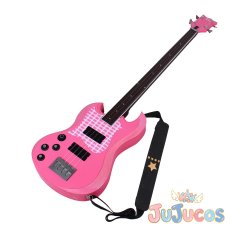 画像1: バンドリ　Poppin'Party　牛込りみ　ベース　コスプレ道具　BanG Dream!　コスプレ小物　JUJUcosplay (1)