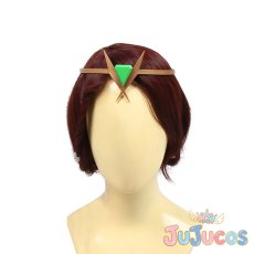 画像1: ホムラ　ヘッドアクセ　コスプレ道具　ゼノブレイド2　コスプレ小物　JUJUcosplay (1)