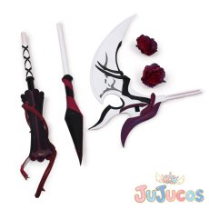 画像5: 暗黒の薔薇　リタ　大鎌　コスプレ道具　崩壊3rd　コスプレ小物　JUJUcosplay (5)