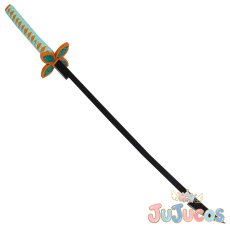 画像2: 鬼殺隊　蟲柱　胡蝶しのぶ　日輪刀　コスプレ道具　鬼滅の刃　コスプレ小物　JUJUcosplay (2)