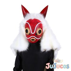 画像1: アシタカ　かぶるもの　マスク　コスプレ道具　もののけ姫　コスプレ小物　JUJUcosplay (1)