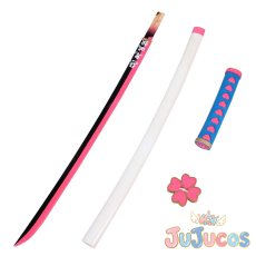 画像5: 鬼殺隊　恋柱　甘露寺蜜璃　剣＋鞘　コスプレ道具　鬼滅の刃　コスプレ小物　JUJUcosplay (5)
