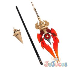 画像7: 星5武器　長柄武器　護摩の杖　コスプレ道具　原神(げんしん)　コスプレ小物　JUJUcosplay (7)