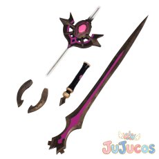 画像6: 星4武器　片手剣　腐植の剣　コスプレ道具　原神(げんしん)　コスプレ小物　JUJUcosplay (6)