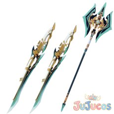 画像1: 飛霄　斧+刀　コスプレ道具　崩壊：スターレイル　コスプレ小物　JUJUcosplay (1)