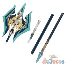 画像6: 飛霄　斧+刀　コスプレ道具　崩壊：スターレイル　コスプレ小物　JUJUcosplay (6)