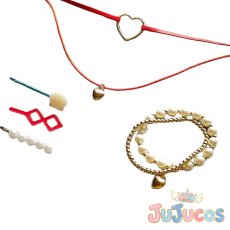 画像1: 花里みのり　想い混ざりあうスムージー　ヘッドアクセ+ネクレス+ブレスレット　コスプレ道具　プロジェクトセカイ カラフルステージ！ feat. 初音ミク　コスプレ小物　JUJUcosplay (1)