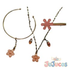 画像1: HANA　ネクレス+腕輪+ヘッドアクセ　コスプレ道具　Collar×Malice（カラー×マリス）　コスプレ小物　JUJUcosplay (1)