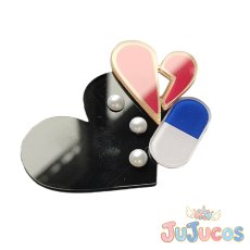 画像2: 朝比奈まふゆ　ダークデコラ・ハートガール　ヘッドアクセ　コスプレ道具　プロジェクトセカイ カラフルステージ！ feat. 初音ミク　コスプレ小物　JUJUcosplay (2)