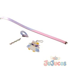 画像1: VTuber　轟はじめ　初期2D　ヘッドアクセ+チャーム+チョーカー　コスプレ道具　バーチャルYouTuber　コスプレ小物　JUJUcosplay (1)