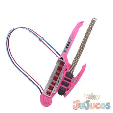 画像1: 初音ミク　グレイテスト・アイドルVer.　ギター　コスプレ道具　VOCALOID　コスプレ小物　JUJUcosplay (1)