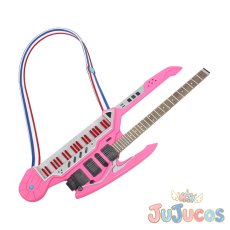 画像2: 初音ミク　グレイテスト・アイドルVer.　ギター　コスプレ道具　VOCALOID　コスプレ小物　JUJUcosplay (2)