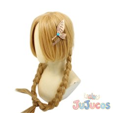 画像1: VTuber　ぽむ・れいんぱふ(Pomu Rainpuff)　ヘッドアクセ+腰飾り　コスプレ道具　バーチャルYouTuber　コスプレ小物　JUJUcosplay (1)