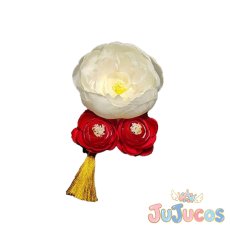 画像1: 桐条美鶴　和服　髪飾り　コスプレ道具　ペルソナ3　コスプレ小物　JUJUcosplay (1)