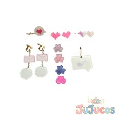 画像1: 桐谷遥　髪飾り+耳飾り　Chase my IDEAL IDOL！　コスプレ道具　プロジェクトセカイ カラフルステージ！ feat. 初音ミク　コスプレ小物　JUJUcosplay (1)