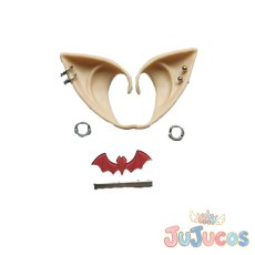 画像1: VTuber　葛葉（くずは）　耳飾り+髪飾り　雨のちにじって話　コスプレ道具　バーチャルYouTuber　コスプレ小物　JUJUcosplay (1)