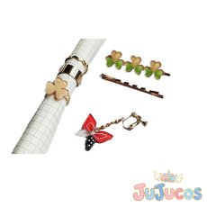 画像1: 桃井愛莉　耳飾り+指輪+髪飾り　ヴァンパイア　コスプレ道具　プロジェクトセカイ カラフルステージ！ feat. 初音ミク　コスプレ小物　JUJUcosplay (1)