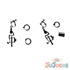 画像1: VTuber　葛葉（くずは）　叶 (かなえ)　耳飾り　ChroNoiR　アイドル白　コスプレ道具　バーチャルYouTuber　コスプレ小物　JUJUcosplay (1)