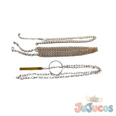 画像2: 天馬司　ペンダント+髪飾り+耳飾り+ネクレス　Fearless Clown　滲む瞳に、不死鳥　コスプレ道具　プロジェクトセカイ カラフルステージ！ feat. 初音ミク　コスプレ小物　JUJUcosplay (2)