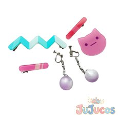 画像1: 仲町あられ　耳飾り+ヘッドアクセ　コスプレ道具　BanG Dream!（バンドリ！）　コスプレ小物　JUJUcosplay (1)