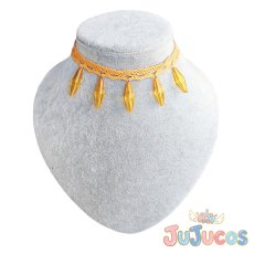 画像1: イズール　耳飾り+ネクレス　コスプレ道具　マーメイドメロディー ぴちぴちピッチ　コスプレ小物　JUJUcosplay (1)