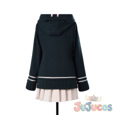 画像4: 七海千秋　コスプレ衣装　スーパーダンガンロンパ2 さよなら絶望学園　コスチューム　JUJUcosplay (4)