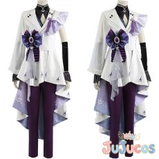 画像1: 玖夜　エターナル☆アメジストナイト　コスプレ衣装　NU: カーニバル　コスチューム　JUJUcosplay (1)