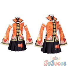 画像1: 高坂穂乃果　チャイナドレス　コスプレ衣装　ラブライブ! School idol project　コスチューム　JUJUcosplay (1)