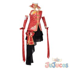 画像2: 西木野真姫　チャイナドレス　コスプレ衣装　ラブライブ! School idol project　コスチューム　JUJUcosplay (2)