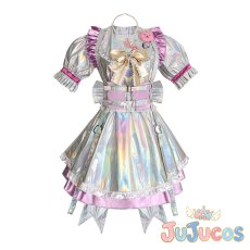 画像2: 超絶最かわてんしちゃん　コスプレ衣装　NEEDY GIRL OVERDOSE　コスチューム　JUJUcosplay (2)