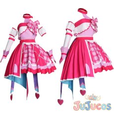 画像1: 咲良うた(キュアアイドル)　コスプレ衣装　キミとアイドルプリキュア♪　コスチューム　JUJUcosplay (1)