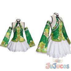 画像1: 小泉花陽　チャイナドレス　コスプレ衣装　ラブライブ! School idol project　コスチューム　JUJUcosplay (1)