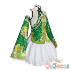 画像3: 小泉花陽　チャイナドレス　コスプレ衣装　ラブライブ! School idol project　コスチューム　JUJUcosplay (3)