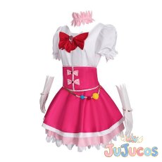 画像5: 朝日奈みらい(キュアミラクル)　ダイヤ　コスプレ衣装　魔法つかいプリキュア　コスチューム　JUJUcosplay (5)