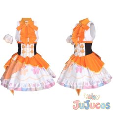 画像1: 花里みのり　刻まれた傷は、やがて　コスプレ衣装　プロジェクトセカイ カラフルステージ！ feat. 初音ミク　コスチューム　JUJUcosplay (1)