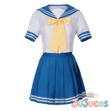 画像2: 泉こなた　制服(夏服)　コスプレ衣装　らき☆すた　コスチューム　JUJUcosplay (2)