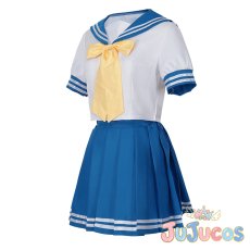 画像3: 泉こなた　制服(夏服)　コスプレ衣装　らき☆すた　コスチューム　JUJUcosplay (3)