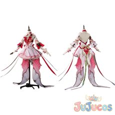 画像1: エリシア　ハーイ?愛の妖精さん　コスプレ衣装　崩壊3rd　コスチューム　JUJUcosplay (1)