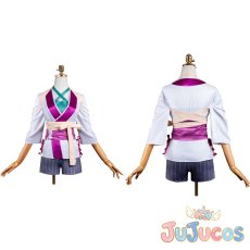 画像1: 常陸茉子　コスプレ衣装　千恋＊万花　コスチューム　JUJUcosplay (1)