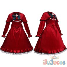 画像1: 真紅　ドレス(標準)　コスプレ衣装　ローゼンメイデン　コスチューム　JUJUcosplay (1)