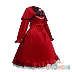 画像3: 真紅　ドレス(標準)　コスプレ衣装　ローゼンメイデン　コスチューム　JUJUcosplay (3)