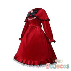 画像5: 真紅　ドレス(標準)　コスプレ衣装　ローゼンメイデン　コスチューム　JUJUcosplay (5)