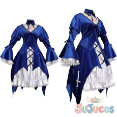 画像1: 水銀燈　コスプレ衣装　ローゼンメイデン　コスチューム　JUJUcosplay (1)