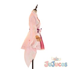 画像5: 黒澤ルビィ　桜和装　コスプレ衣装　ラブライブ！サンシャイン!!　コスチューム　JUJUcosplay (5)