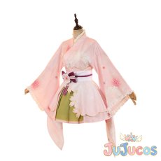 画像3: 国木田花丸　桜和装　コスプレ衣装　ラブライブ！サンシャイン!!　コスチューム　JUJUcosplay (3)