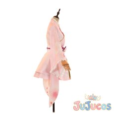 画像5: 国木田花丸　桜和装　コスプレ衣装　ラブライブ！サンシャイン!!　コスチューム　JUJUcosplay (5)