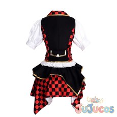 画像4: 藤堂ユリカ　ブロックチェック　コスプレ衣装　アイカツ!　コスチューム　JUJUcosplay (4)