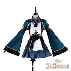 画像2: 初音ミク　キョンシーVer.　コスプレ衣装　VOCALOID　コスチューム　JUJUcosplay (2)