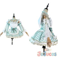 画像1: 南ことり　スクスタ フェス　コスプレ衣装　ラブライブ! School idol project　コスチューム　JUJUcosplay (1)